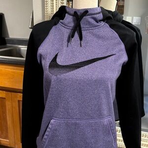 Nike Purple and Black Hoodie